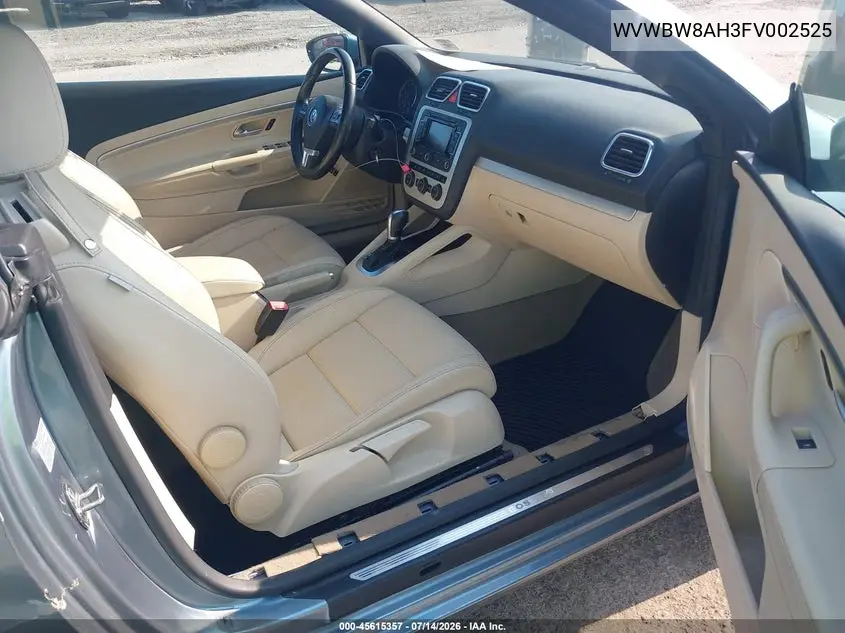2015 Volkswagen Eos Komfort Edition VIN: WVWBW8AH3FV002525 Lot: 45615357