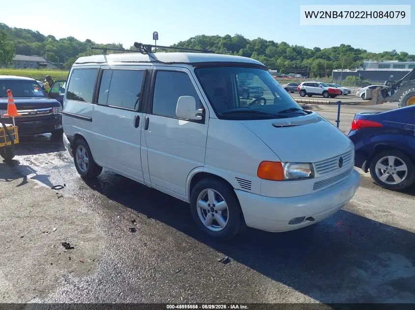 2002 Volkswagen Eurovan Mv VIN: WV2NB47022H084079 Lot: 45515164