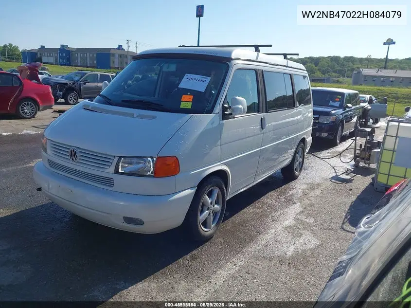 2002 Volkswagen Eurovan Mv VIN: WV2NB47022H084079 Lot: 45515164