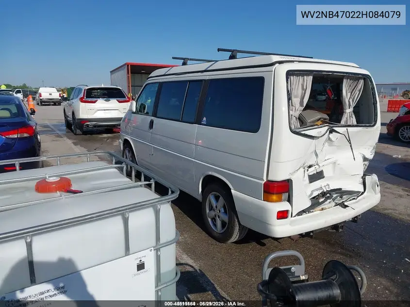 2002 Volkswagen Eurovan Mv VIN: WV2NB47022H084079 Lot: 45515164