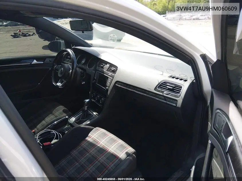 2017 Volkswagen Golf Gti Autobahn 4-Door/S 4-Door/Se 4-Door/Sport 4-Door VIN: 3VW4T7AU9HM060609 Lot: 45245655