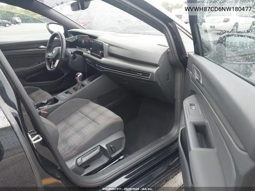 2022 Volkswagen Golf Gti 2.0T S VIN: WVWH87CD6NW180477 Lot: 45367311