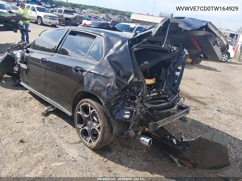 2026 Volkswagen Golf Gti Autobahn VIN: WVWVE7CD0TW164929 Lot: 45241141