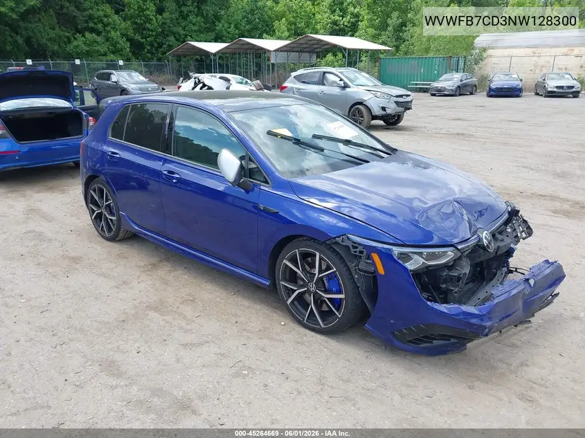 2022 Volkswagen Golf R 2.0T VIN: WVWFB7CD3NW128300 Lot: 45264669