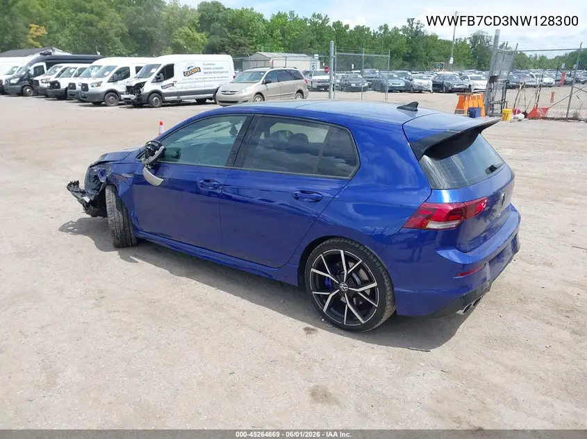 2022 Volkswagen Golf R 2.0T VIN: WVWFB7CD3NW128300 Lot: 45264669