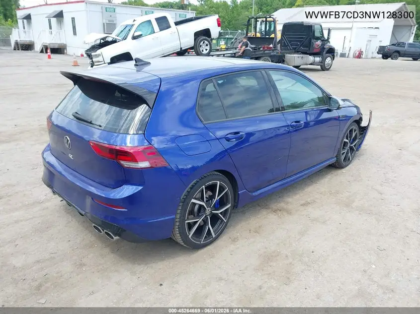2022 Volkswagen Golf R 2.0T VIN: WVWFB7CD3NW128300 Lot: 45264669