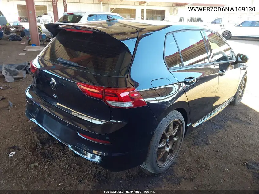 2022 Volkswagen Golf R 2.0T VIN: WVWEB7CD6NW169130 Lot: 45508659