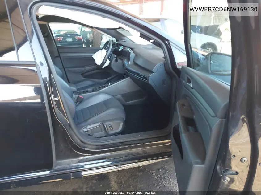 2022 Volkswagen Golf R 2.0T VIN: WVWEB7CD6NW169130 Lot: 45508659