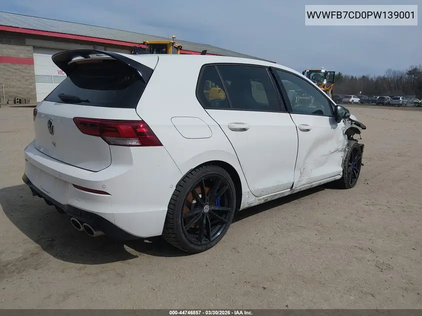 2023 Volkswagen Golf R 2.0T VIN: WVWFB7CD0PW139001 Lot: 44746857