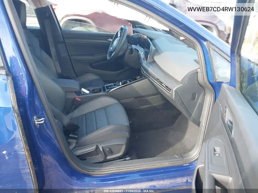 2024 Volkswagen Golf R 2.0T VIN: WVWEB7CD4RW130624 Lot: 43546651