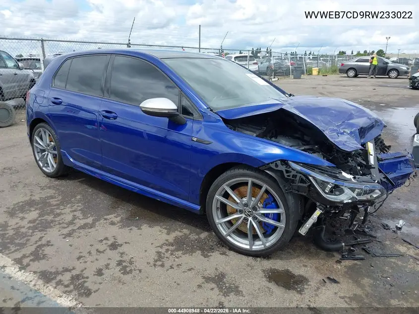 2024 Volkswagen Golf R 2.0T VIN: WVWEB7CD9RW233022 Lot: 44908948
