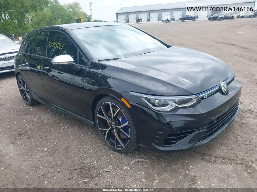 2024 Volkswagen Golf R 2.0T VIN: WVWEB7CD3RW146166 Lot: 45048147
