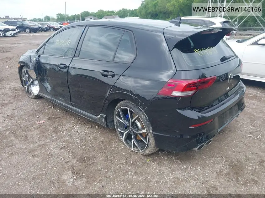 2024 Volkswagen Golf R 2.0T VIN: WVWEB7CD3RW146166 Lot: 45048147