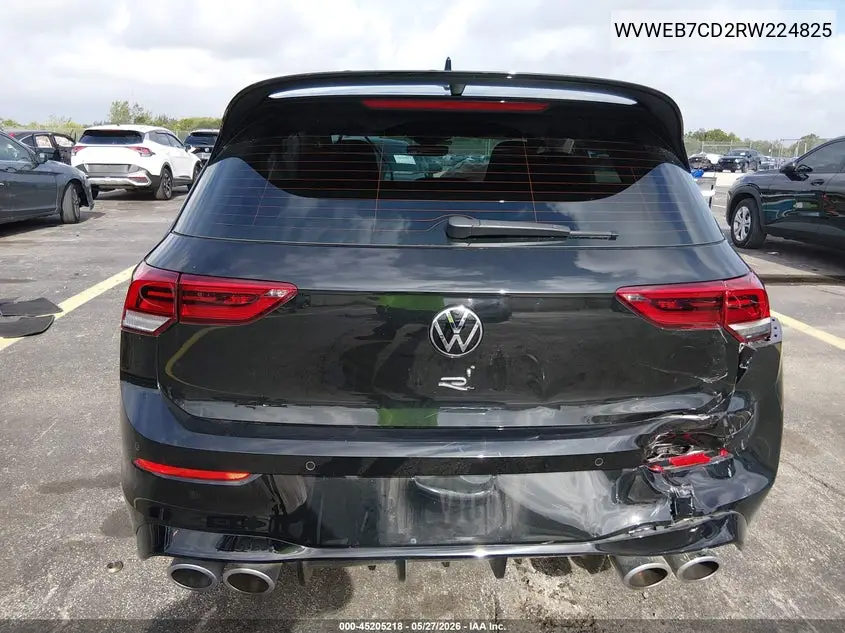 2024 Volkswagen Golf R 2.0T VIN: WVWEB7CD2RW224825 Lot: 45205218