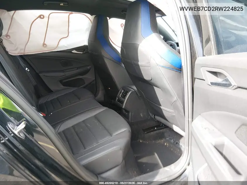 2024 Volkswagen Golf R 2.0T VIN: WVWEB7CD2RW224825 Lot: 45205218