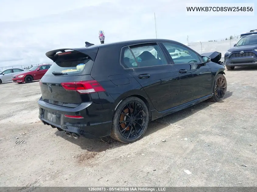 2025 Volkswagen Golf R Black Edition VIN: WVWKB7CD8SW254856 Lot: 12608873
