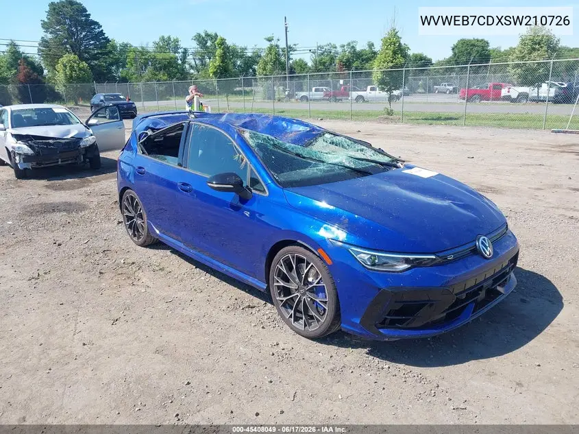 2025 Volkswagen Golf R 2.0T VIN: WVWEB7CDXSW210726 Lot: 45408049