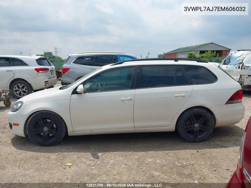 2014 Volkswagen Golf 2.0 Tdi Comfortline/2.0 Tdi Highline/2.0 Tdi Trendline/2.0 Tdi Wolfsburg Edition VIN: 3VWPL7AJ7EM606032 Lot: 12631298