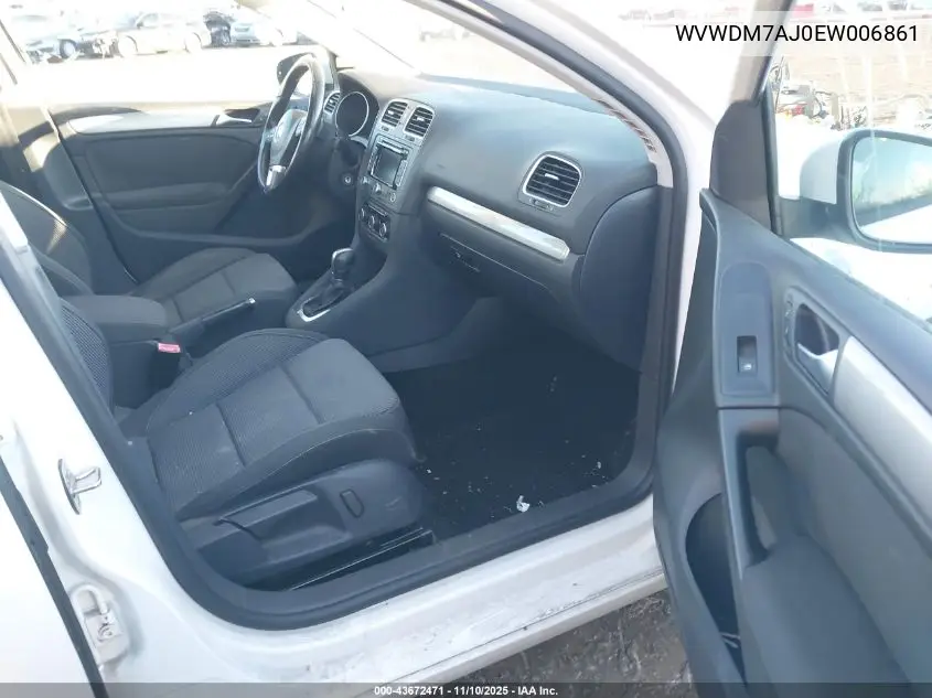 WVWDM7AJ0EW006861 2014 Volkswagen Golf 2.0L Tdi