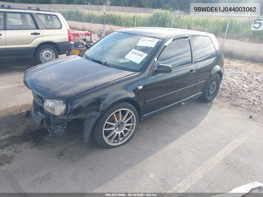 2004 Volkswagen Gti 1.8T VIN: 9BWDE61J044003062 Lot: 45379566