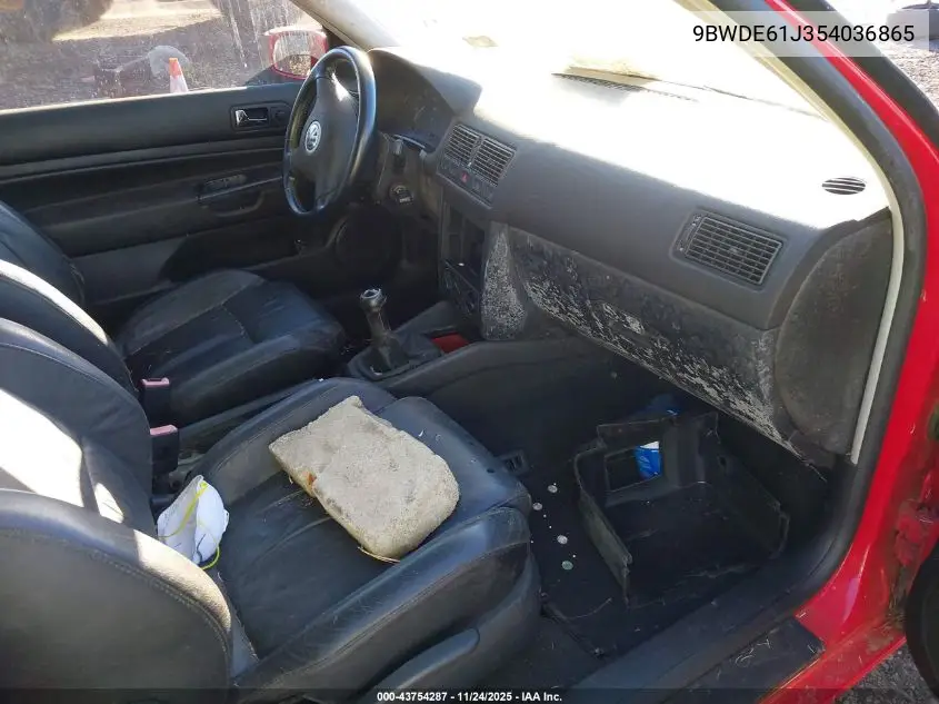 9BWDE61J354036865 2005 Volkswagen Gti 1.8T