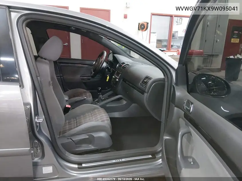 2009 Volkswagen Gti 4-Door VIN: WVWGV71KX9W095041 Lot: 45352179