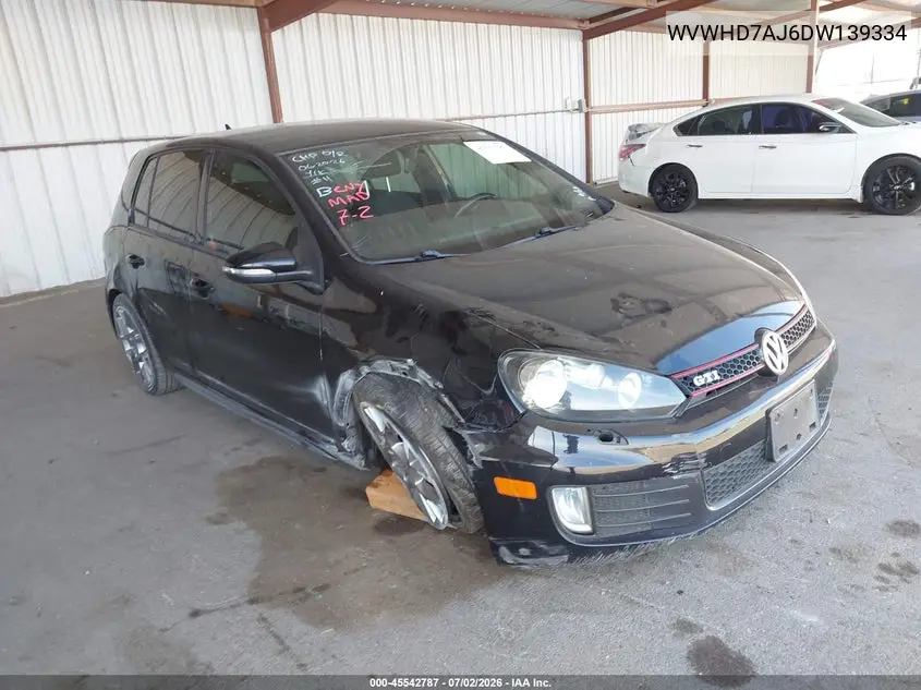 2013 Volkswagen Gti Wolfsburg Edition VIN: WVWHD7AJ6DW139334 Lot: 45542787