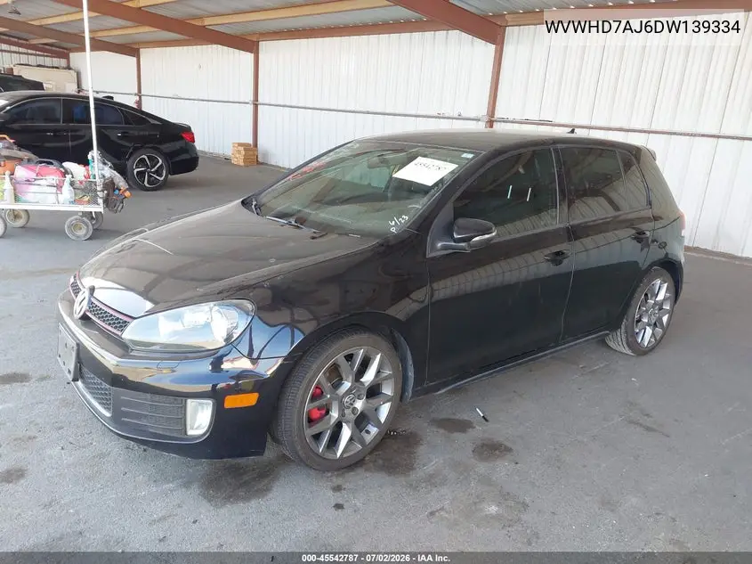 2013 Volkswagen Gti Wolfsburg Edition VIN: WVWHD7AJ6DW139334 Lot: 45542787