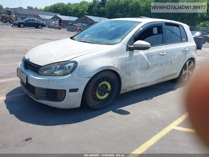 2013 Volkswagen Gti 4-Door/4-Door Autobahn/Drivers Edition/Wolfsburg Edition VIN: WVWHD7AJ4DW139977 Lot: 45592587