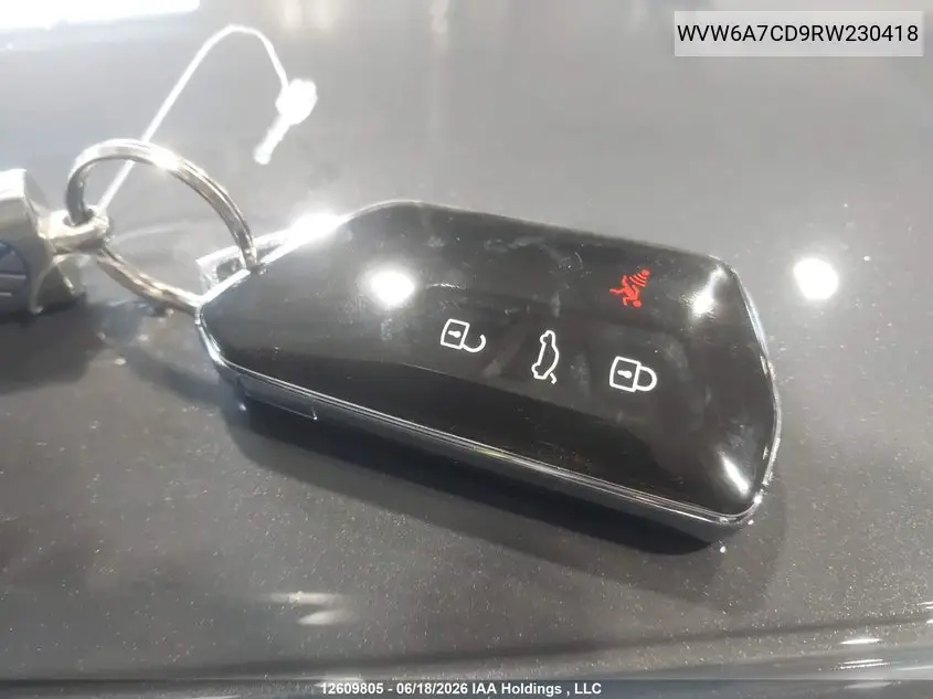 2024 Volkswagen Gti Performance VIN: WVW6A7CD9RW230418 Lot: 12609805
