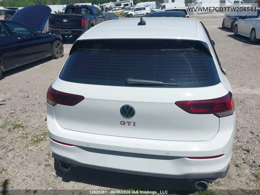2026 Volkswagen Gti VIN: WVWME7CD1TW204544 Lot: 12625381