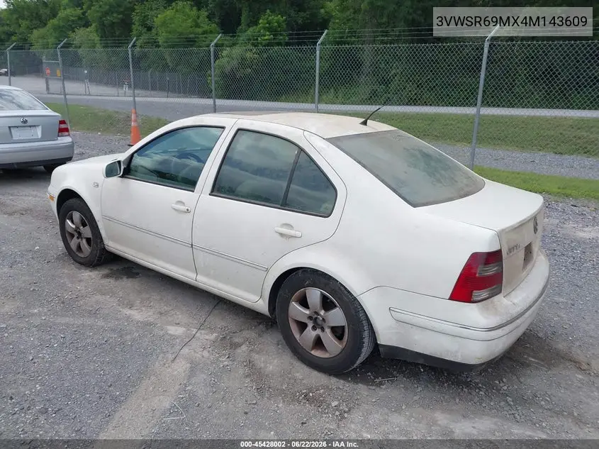 2004 Volkswagen Jetta Gls Tdi VIN: 3VWSR69MX4M143609 Lot: 45428002