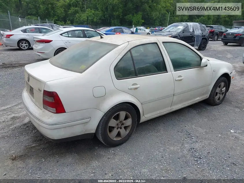 2004 Volkswagen Jetta Gls Tdi VIN: 3VWSR69MX4M143609 Lot: 45428002