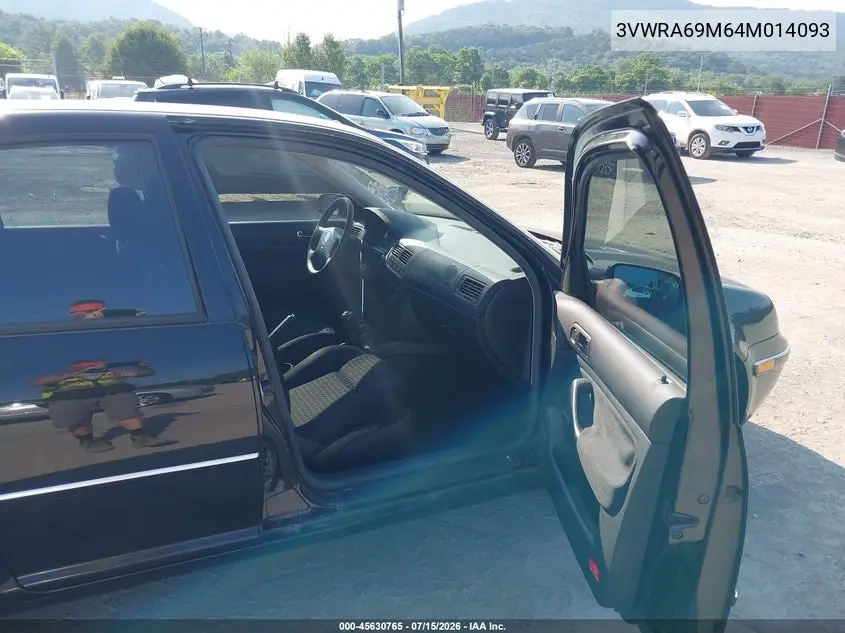 2004 Volkswagen Jetta Gl VIN: 3VWRA69M64M014093 Lot: 45630765