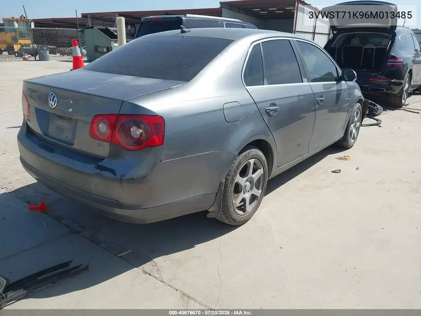 2006 Volkswagen Jetta Tdi VIN: 3VWST71K96M013485 Lot: 45676670