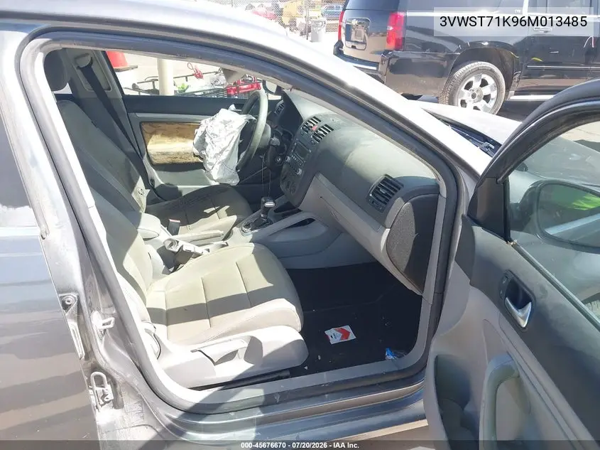 2006 Volkswagen Jetta Tdi VIN: 3VWST71K96M013485 Lot: 45676670