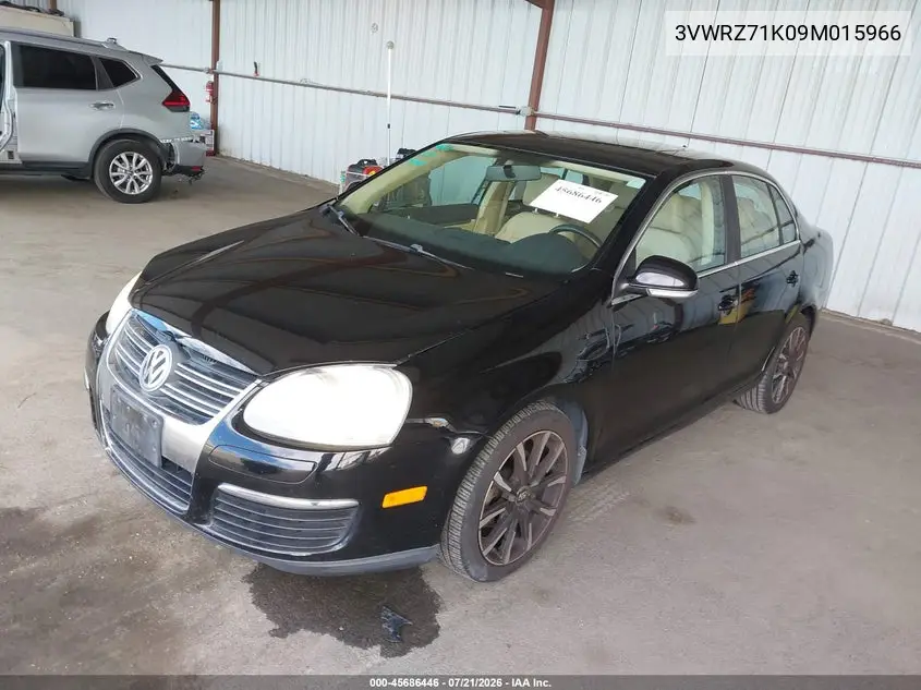 2009 Volkswagen Jetta Se/Sel VIN: 3VWRZ71K09M015966 Lot: 45686446