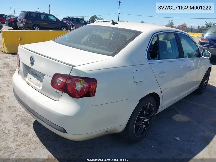 2009 Volkswagen Jetta Tdi Loyal Edition VIN: 3VWCL71K49M001222 Lot: 45689684