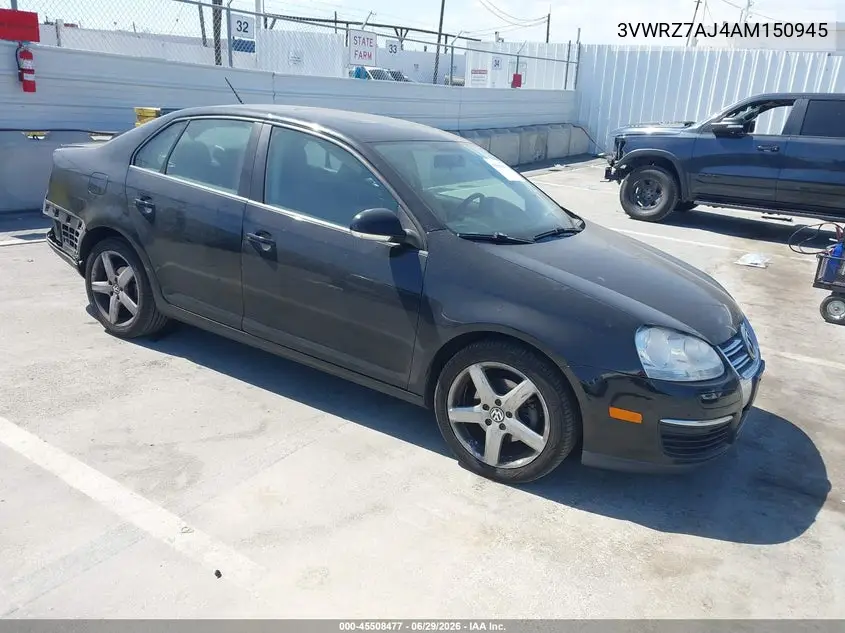 2010 Volkswagen Jetta Limited Edition VIN: 3VWRZ7AJ4AM150945 Lot: 45508477