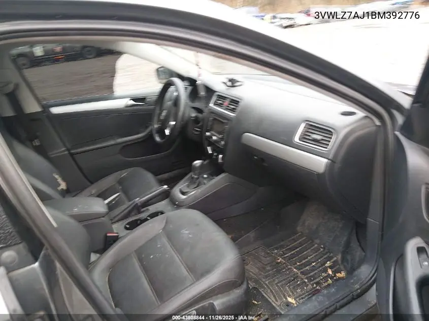 3VWLZ7AJ1BM392776 2011 Volkswagen Jetta 2.5L Sel