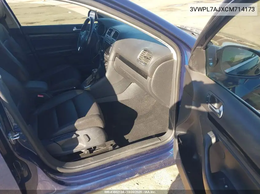 3VWPL7AJXCM714173 2012 Volkswagen Jetta Sportwagen 2.0L Tdi