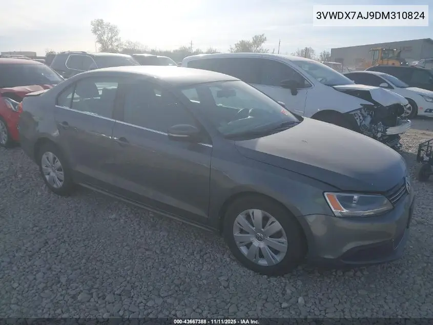 3VWDX7AJ9DM310824 2013 Volkswagen Jetta 2.5L Se