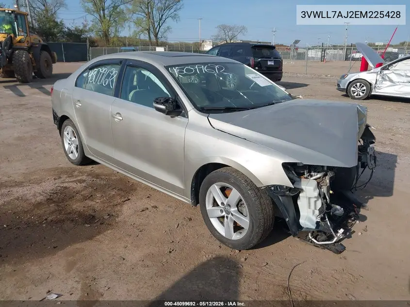 3VWLL7AJ2EM225428 2014 Volkswagen Jetta 2.0L Tdi