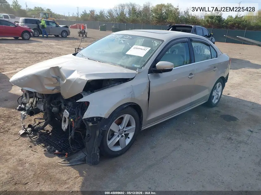 3VWLL7AJ2EM225428 2014 Volkswagen Jetta 2.0L Tdi