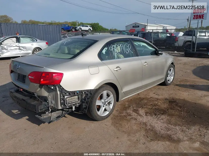 3VWLL7AJ2EM225428 2014 Volkswagen Jetta 2.0L Tdi