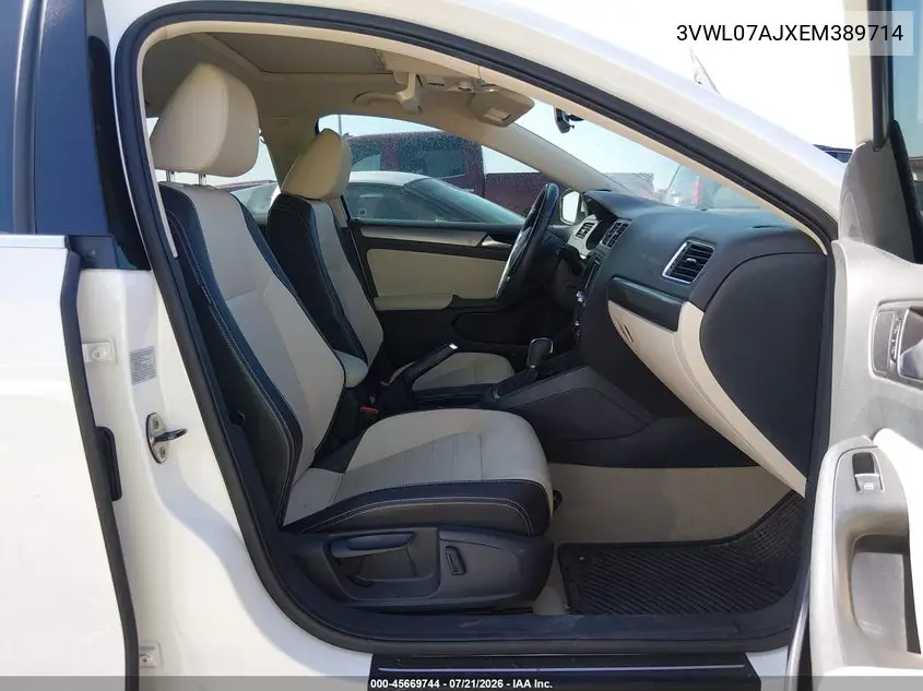 2014 Volkswagen Jetta 1.8T Sel VIN: 3VWL07AJXEM389714 Lot: 45669744
