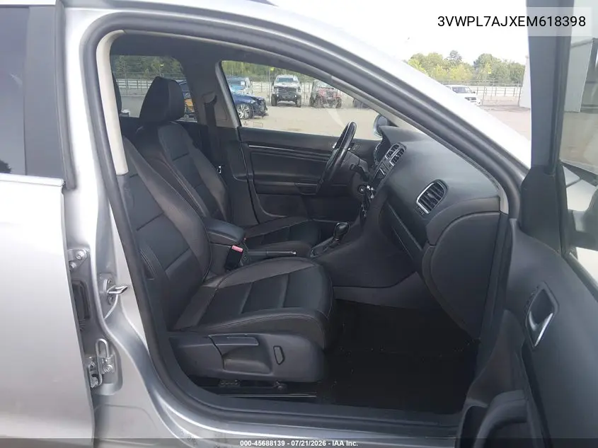 2014 Volkswagen Jetta Sportwagen 2.0L Tdi VIN: 3VWPL7AJXEM618398 Lot: 45688139