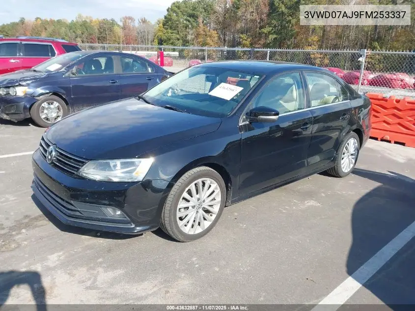 3VWD07AJ9FM253337 2015 Volkswagen Jetta 1.8T Se