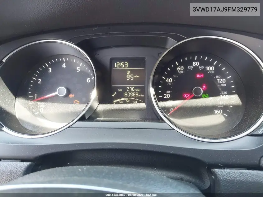 3VWD17AJ9FM329779 2015 Volkswagen Jetta 1.8T Se