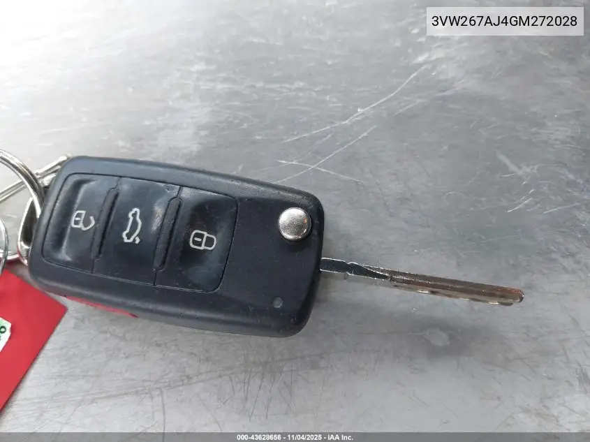 3VW267AJ4GM272028 2016 Volkswagen Jetta 1.4T S